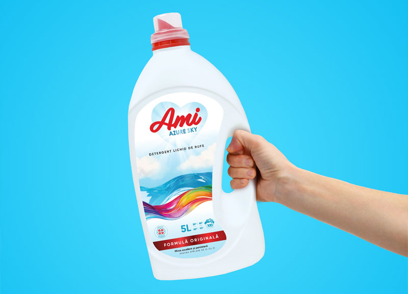 Pachet 3x Detergent AMI AZURE SKY, 15L