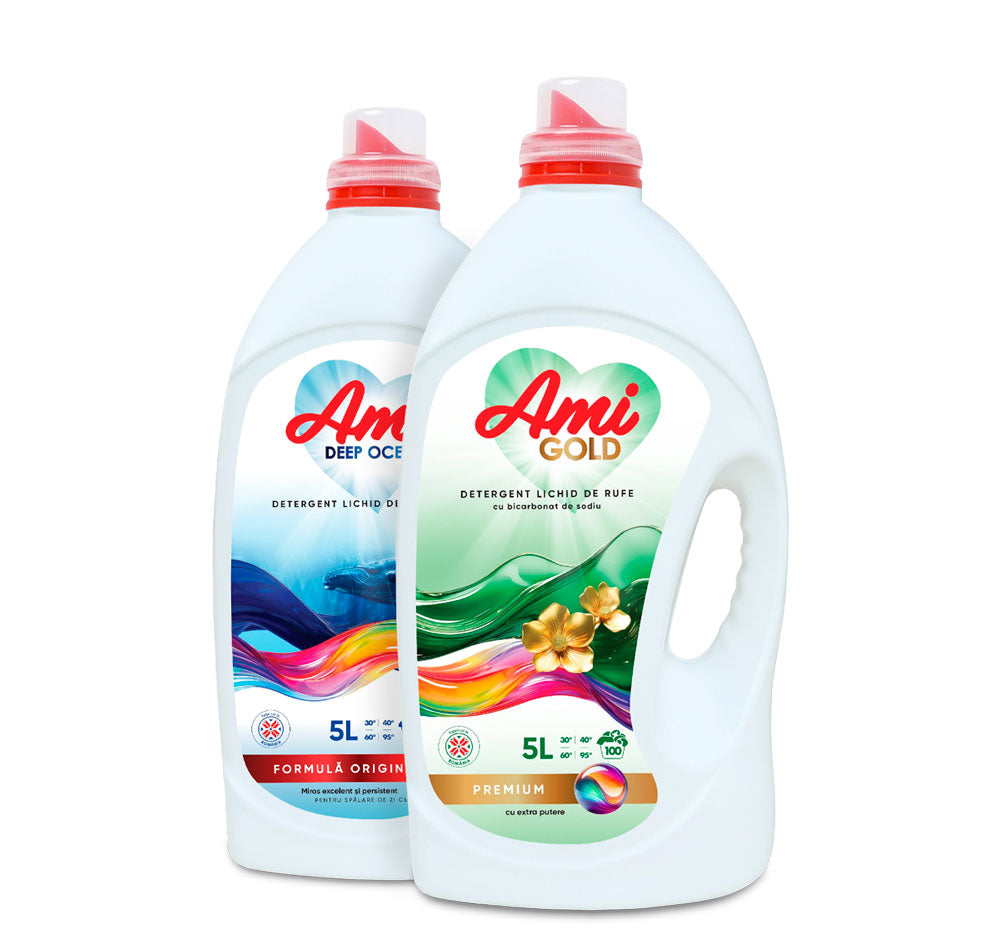 Pachet 2x Detergent Mix: GOLD, DEEP OCEAN, 10L