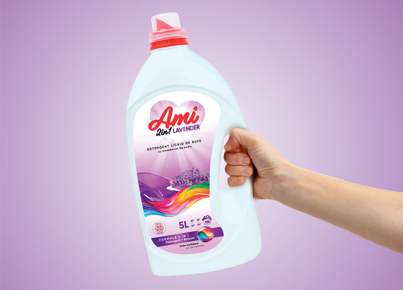 Pachet 3x Detergent AMI LAVENDER, 15L