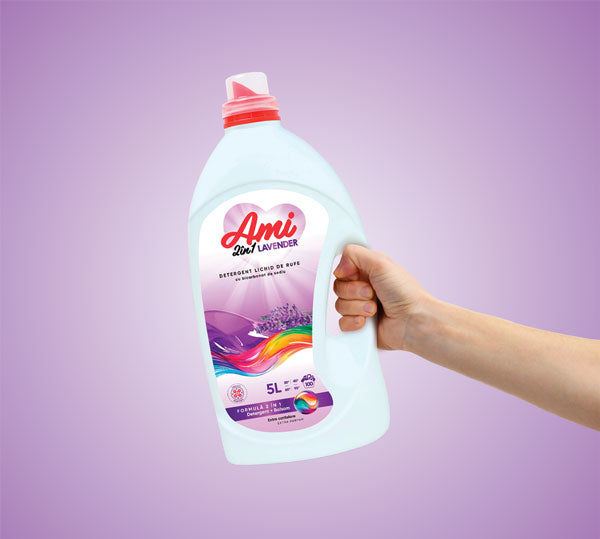 Pachet 3x Detergent AMI LAVENDER, 15L