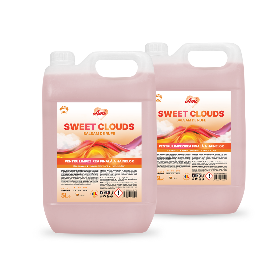 Pachet 2x Balsam AMI SWEET CLOUDS, 10L