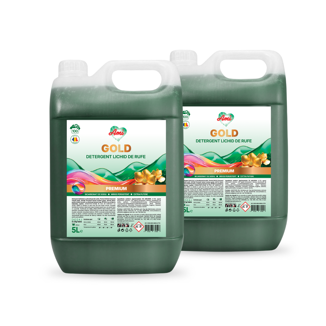 Pachet 2x Detergent AMI GOLD, 10L
