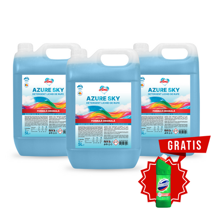 Pachet 3x Detergent AMI AZURE SKY, 15L