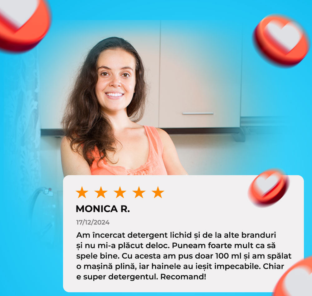 Pachet Detergent Azure Sky 3x5L + FAIRY CADOU