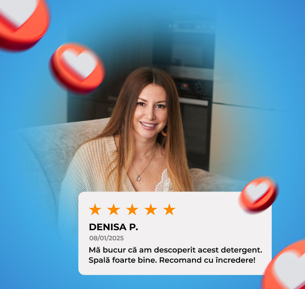 Recenzie 5 stele de la Denisa detergent 