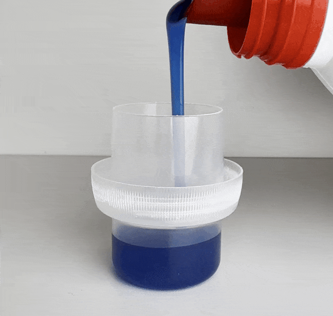 detergent lichid rufe AMI Deep Ocean dens albastru fresh